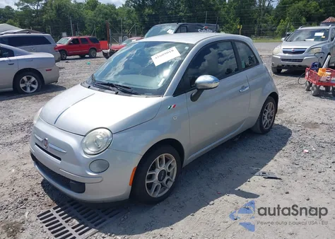 2013 Fiat 500 Pop из США, поврежденный, VIN 3C3CFFAR7DT603181